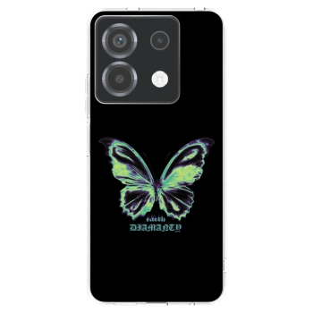 Picasee Xiaomi Poco X6 Hülle - Transparentes Silikon - Diamanty Blue
