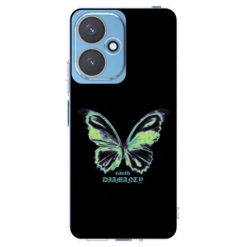 Picasee Xiaomi Redmi 13C 5G Hülle - Transparentes Silikon - Diamanty Blue