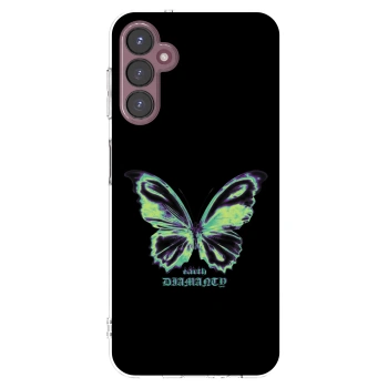 Picasee Samsung Galaxy A05s A057G Hülle - Transparentes Silikon - Diamanty Blue