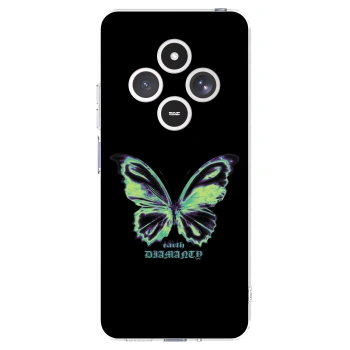 Picasee Xiaomi Redmi 14C Hülle - Transparentes Silikon - Diamanty Blue