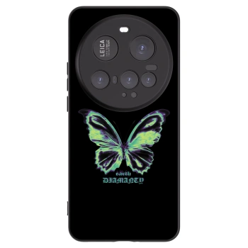 Picasee Xiaomi 15 Ultra Hülle - Schwarzes Silikon - Diamanty Blue