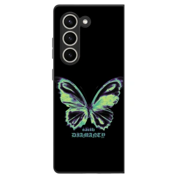 Hülle für Samsung Galaxy Z Fold5 5G - Diamanty Blue