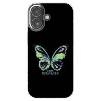 Picasee Apple iPhone 17 Hülle - Transparentes Silikon - Diamanty Blue