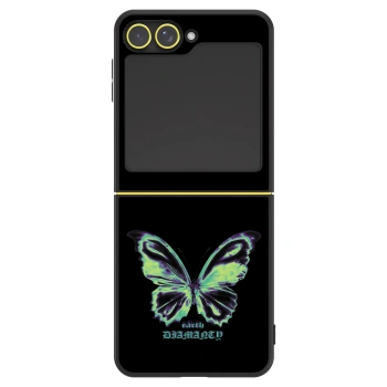 Hülle für Samsung Galaxy Z Flip7 FE 5G - Diamanty Blue