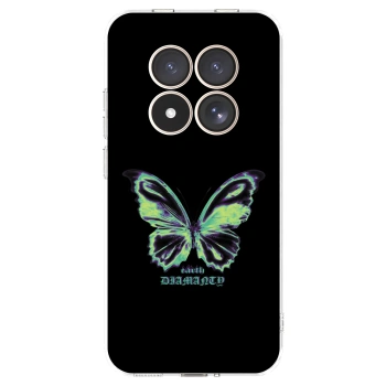 Picasee Xiaomi Redmi Note 15 Pro 4G Hülle - Transparentes Silikon - Diamanty Blue