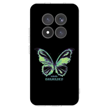 Picasee Xiaomi Redmi Note 15 Pro+ Hülle - Transparentes Silikon - Diamanty Blue