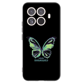 Picasee Xiaomi 15T Pro Hülle - Schwarzes Silikon - Diamanty Blue