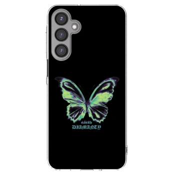 Picasee Samsung Galaxy A16 4G Hülle - Transparentes Silikon - Diamanty Blue