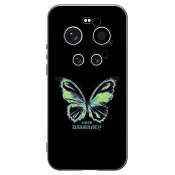 Picasee Xiaomi 17 Ultra Hülle - Schwarzes Silikon - Diamanty Blue