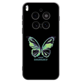 Picasee Vivo X300 Pro Hülle - Schwarzes Silikon - Diamanty Blue