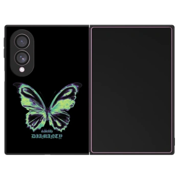 Hülle für Samsung Galaxy Z Fold8 5G - Diamanty Blue