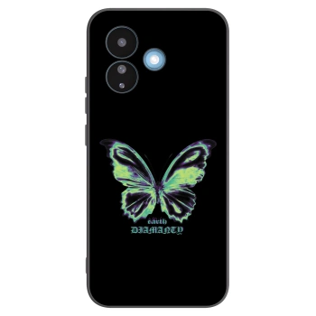Picasee Xiaomi Redmi Note 17 Pro 5G Hülle - Schwarzes Silikon - Diamanty Blue