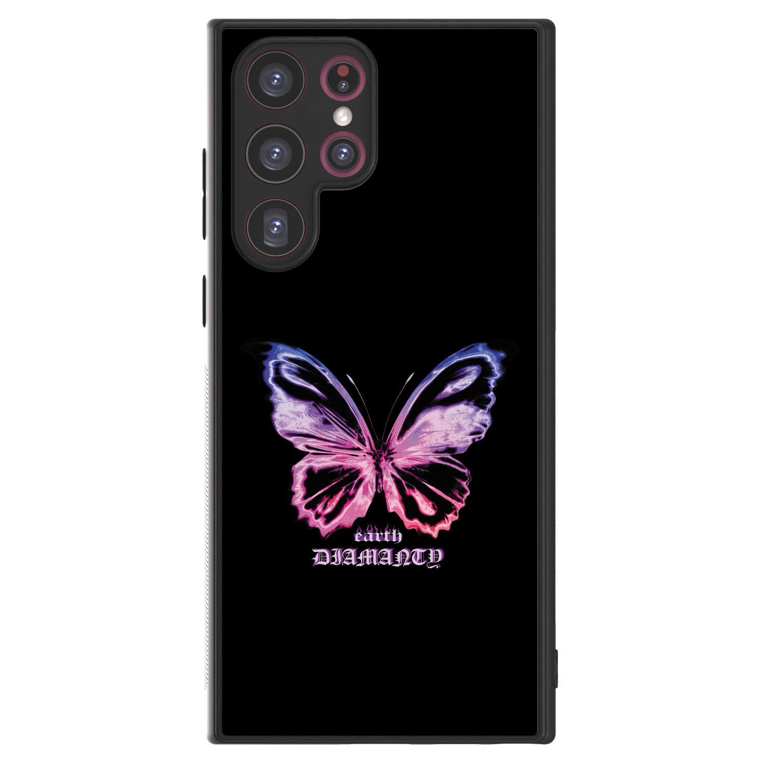 Picasee ULTIMATE CASE PowerShare für Samsung Galaxy S22 Ultra 5G - Diamanty Purple