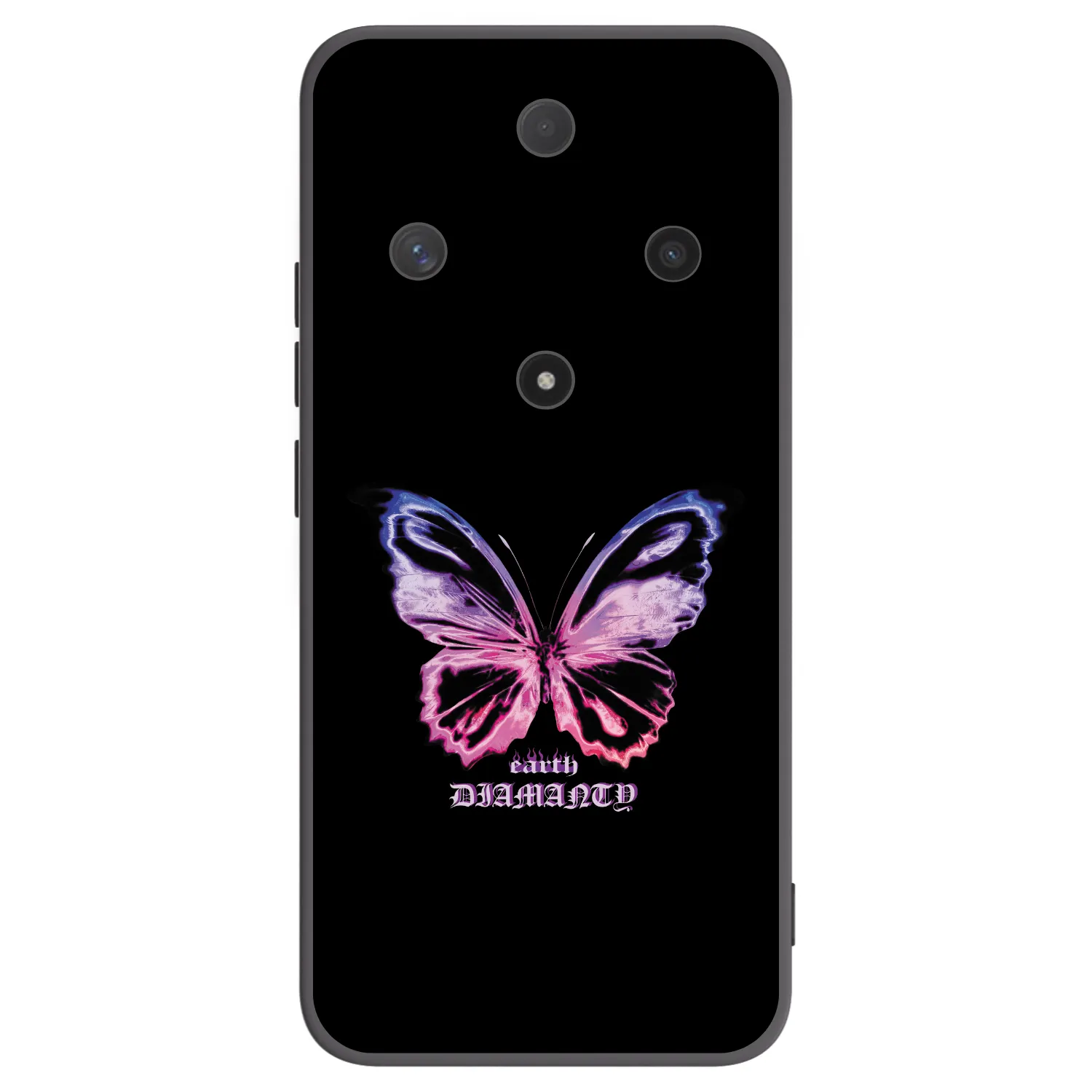 Picasee Honor Magic6 Lite 5G Hülle - Schwarzes Silikon - Diamanty Purple