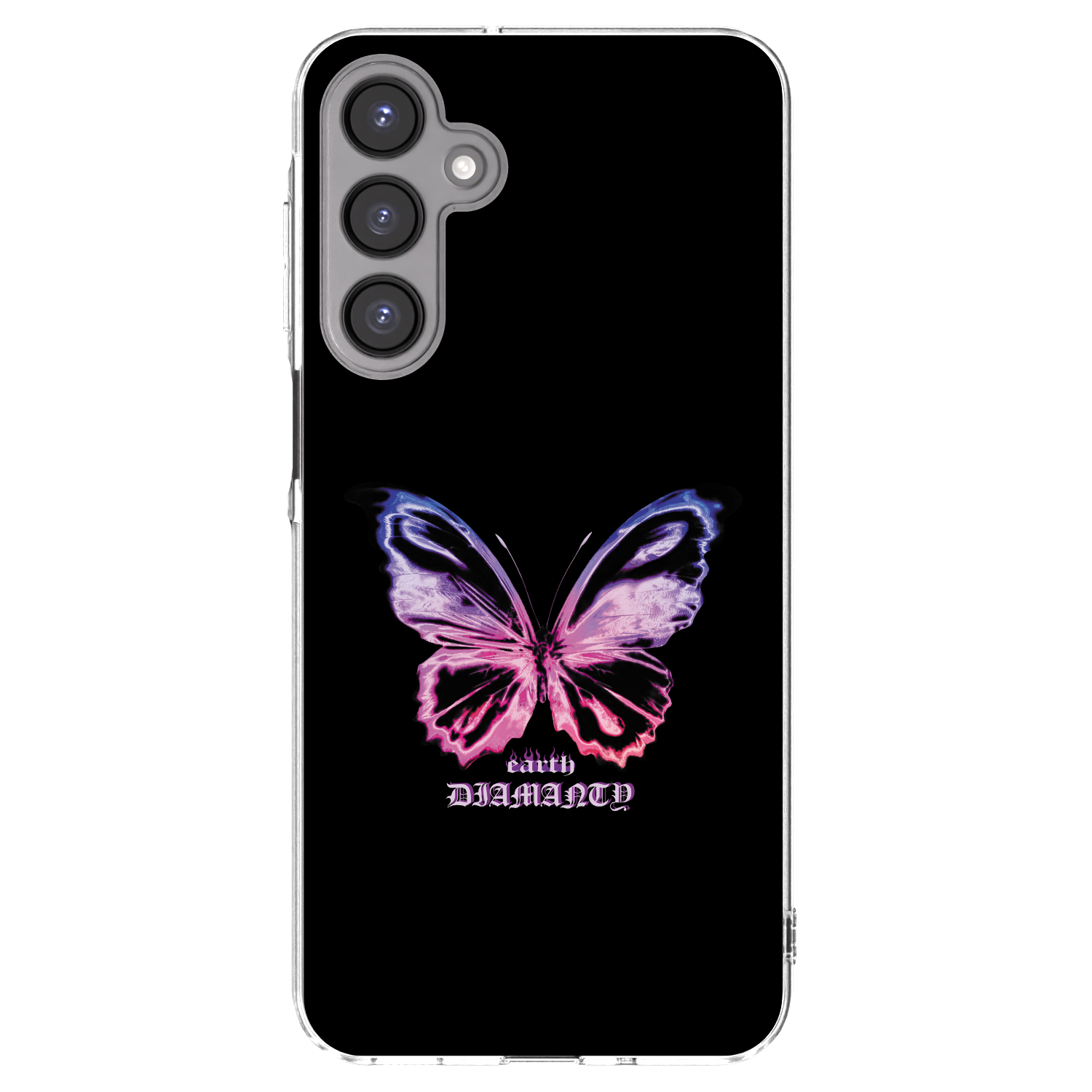 Picasee Samsung Galaxy A16 5G Hülle - Transparentes Silikon - Diamanty Purple
