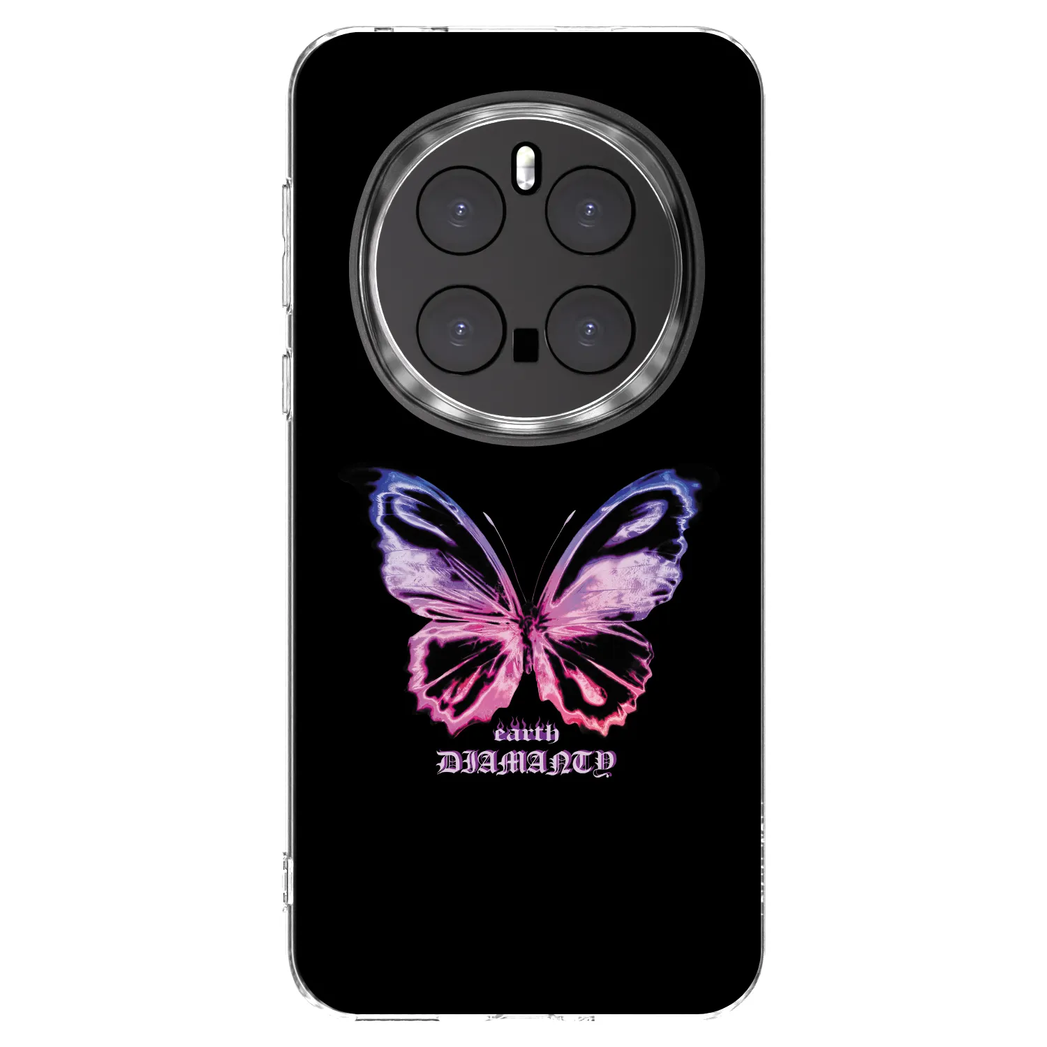 Picasee Honor Magic7 Pro 5G Hülle - Transparentes Silikon - Diamanty Purple