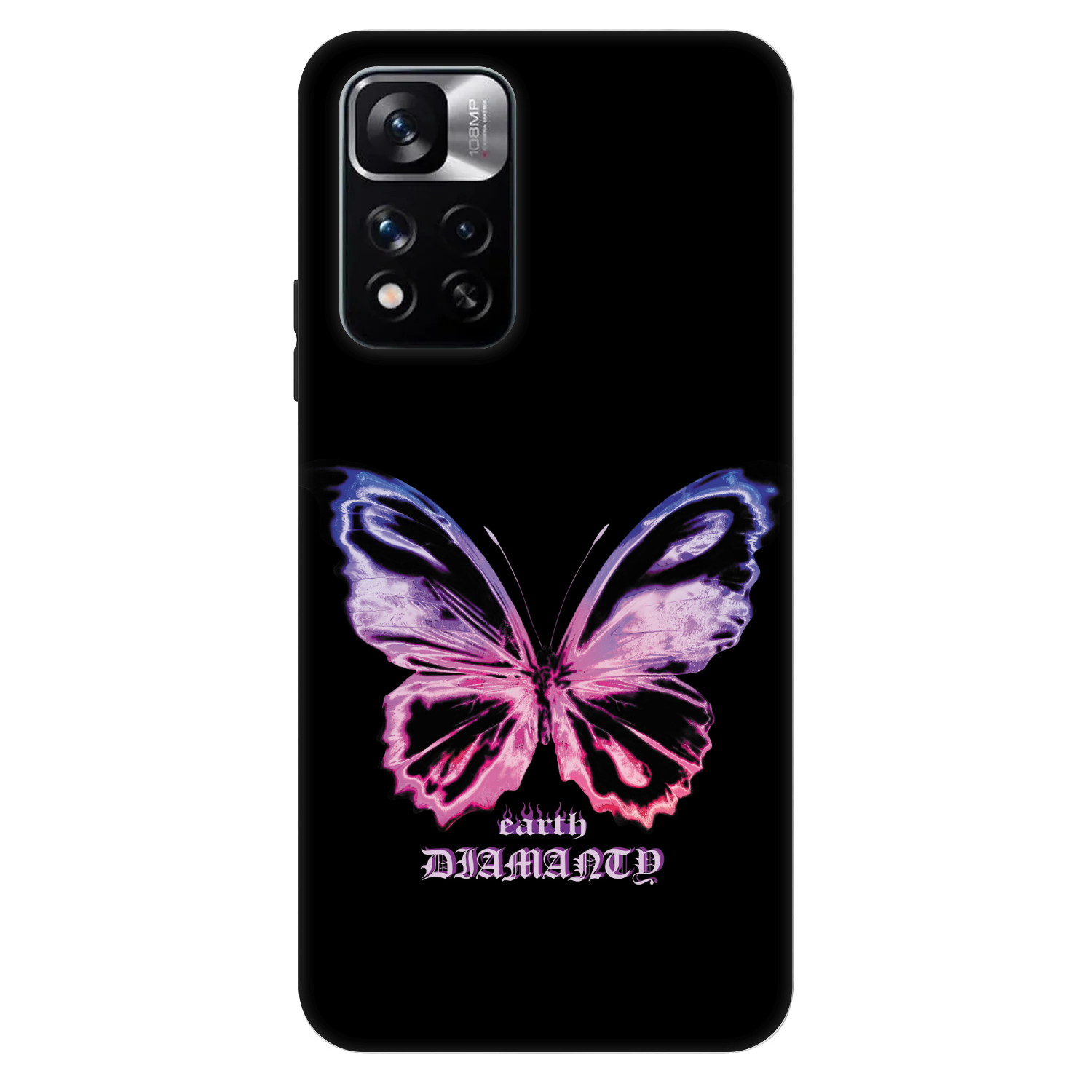 Picasee Fashion Case für Xiaomi Redmi Note 11 Pro 5G - Diamanty Purple