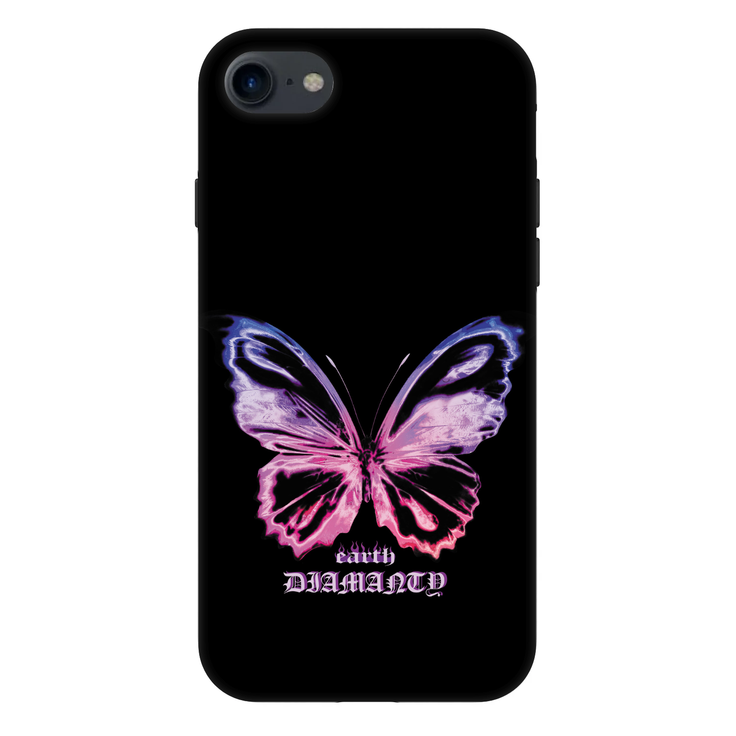 Picasee Fashion Case für Apple iPhone SE 2020 - Diamanty Purple