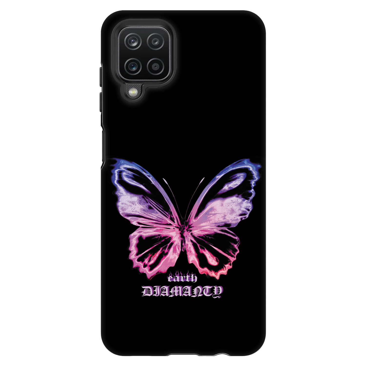 Picasee Fashion Case für Samsung Galaxy A12 A125F - Diamanty Purple