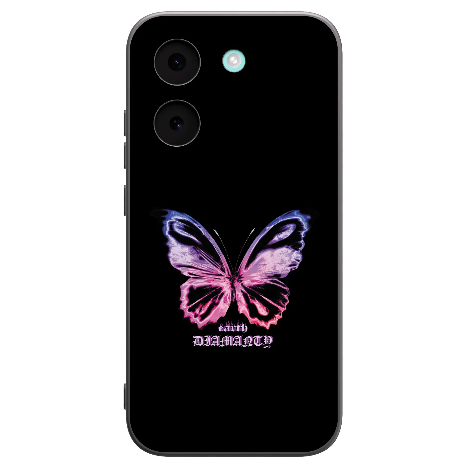 Picasee Xiaomi Poco X8 Pro Hülle - Schwarzes Silikon - Diamanty Purple