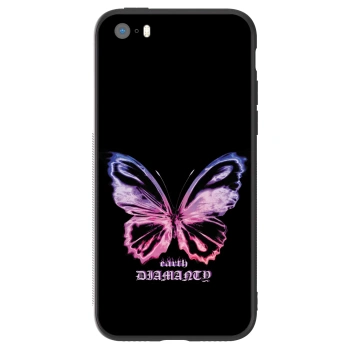 Hülle für Apple iPhone 5/5S/SE - Diamanty Purple