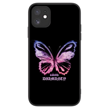 Picasee ULTIMATE CASE MagSafe für Apple iPhone 11 - Diamanty Purple
