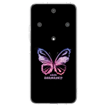 Picasee Honor Magic5 Lite 5G Hülle - Transparentes Silikon - Diamanty Purple
