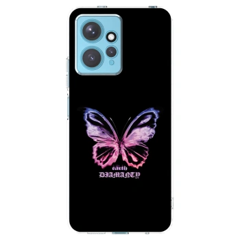 Picasee Xiaomi Redmi Note 12 4G Hülle - Transparentes Silikon - Diamanty Purple