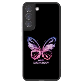 Picasee ULTIMATE CASE PowerShare für Samsung Galaxy S22 5G - Diamanty Purple