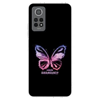 Picasee Xiaomi Redmi Note 12 Pro 4G Hülle - Transparentes Silikon - Diamanty Purple
