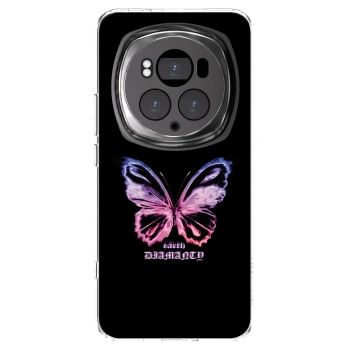 Picasee Honor Magic6 Pro Hülle - Transparentes Silikon - Diamanty Purple