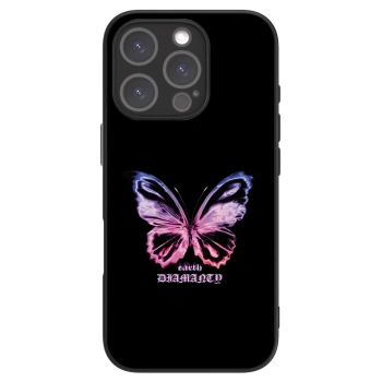 Hülle für Apple iPhone 16 Pro - Diamanty Purple