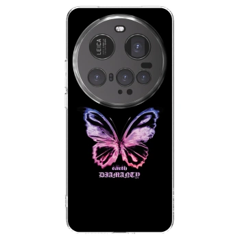 Picasee Xiaomi 15 Ultra Hülle - Transparentes Silikon - Diamanty Purple