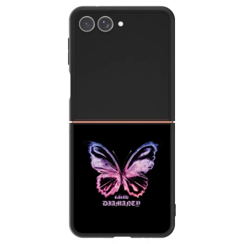 Hülle für Samsung Galaxy Z Flip7 5G - Diamanty Purple