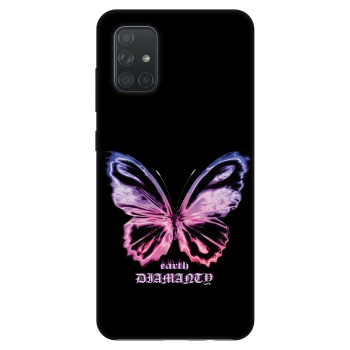 Hülle für Samsung Galaxy A71 A715F - Diamanty Purple