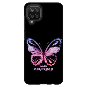 Hülle für Samsung Galaxy A12 A125F - Diamanty Purple
