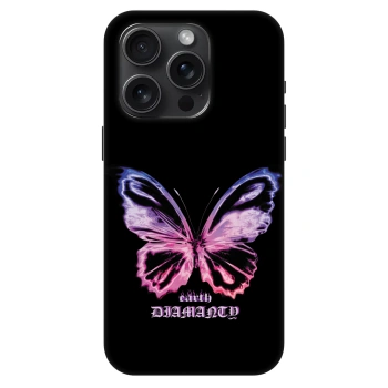 Hülle für Apple iPhone 15 Pro - Diamanty Purple