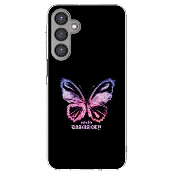 Picasee Samsung Galaxy A16 4G Hülle - Transparentes Silikon - Diamanty Purple