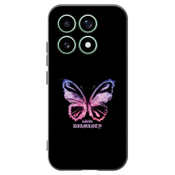 Picasee Xiaomi 17 Hülle - Schwarzes Silikon - Diamanty Purple