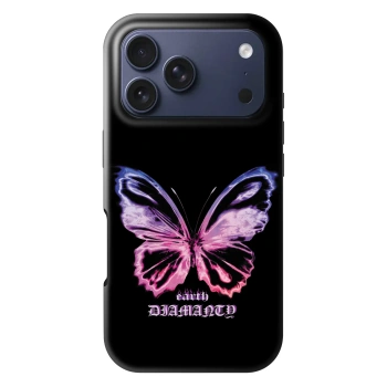 Hülle für Apple iPhone 18 Pro - Diamanty Purple