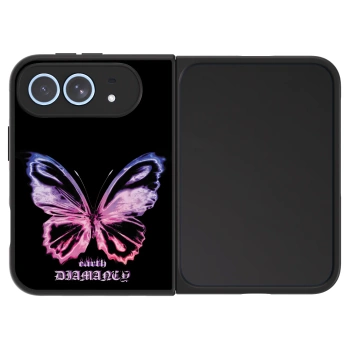 Hülle für Apple iPhone Duo - Diamanty Purple