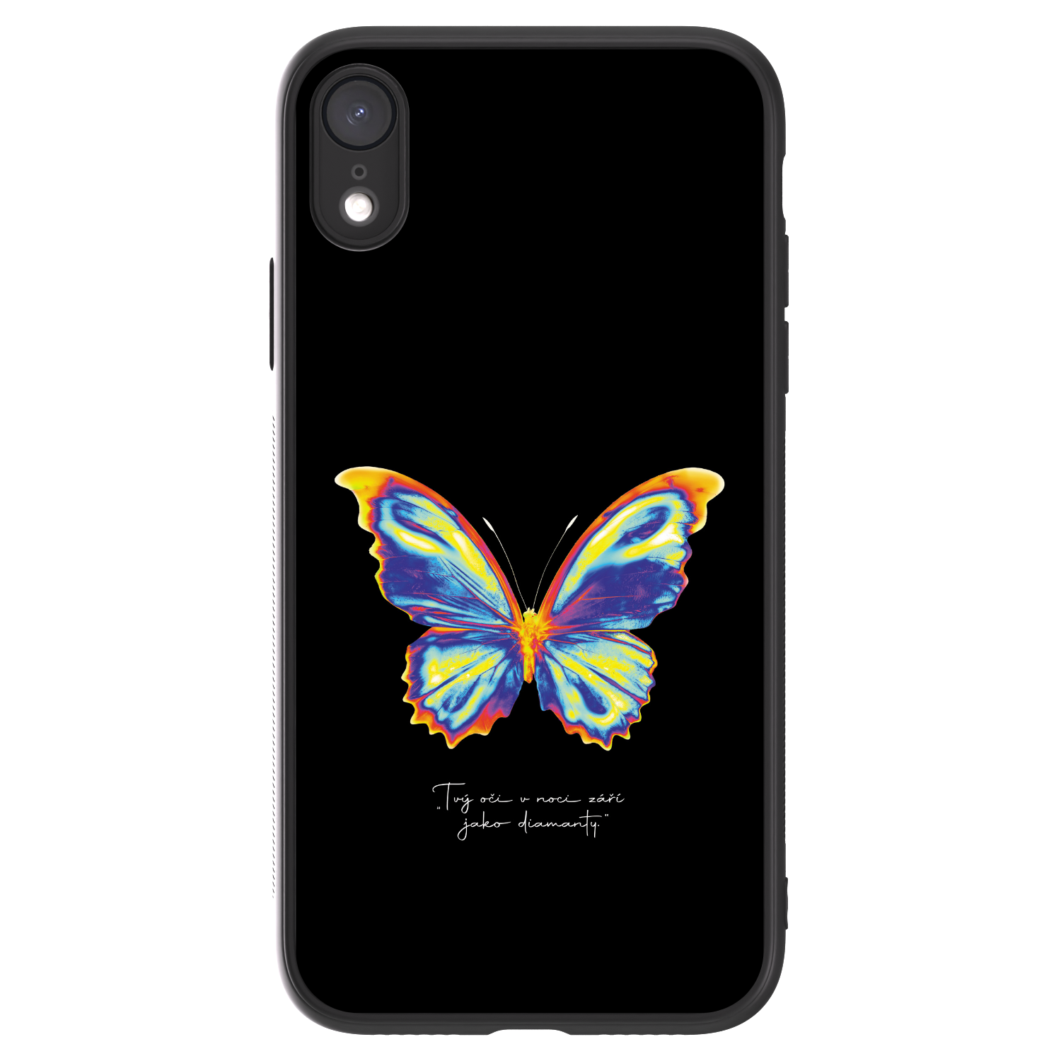 Picasee ULTIMATE CASE für Apple iPhone XR - Diamanty Black