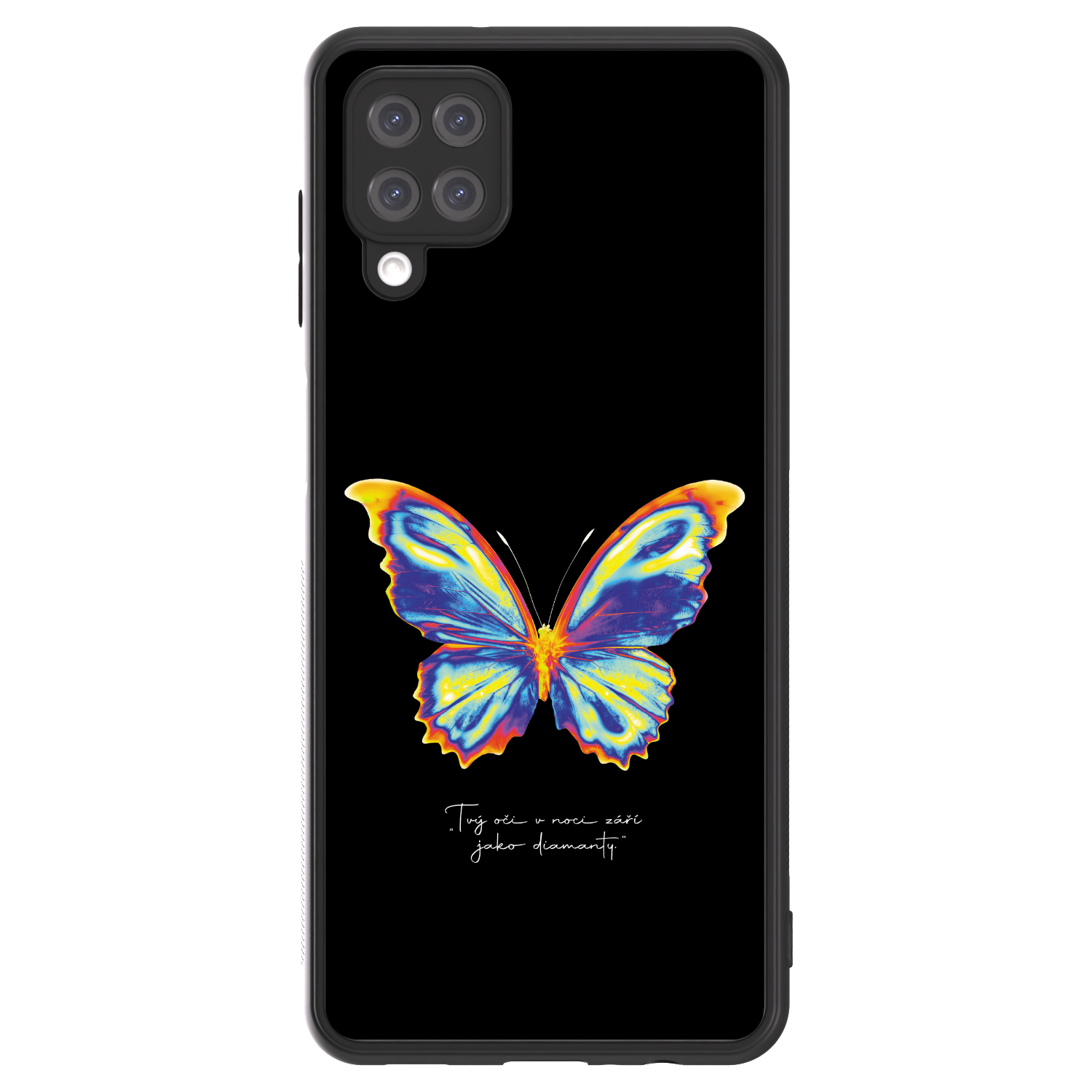 Picasee ULTIMATE CASE für Samsung Galaxy A12 A125F - Diamanty Black