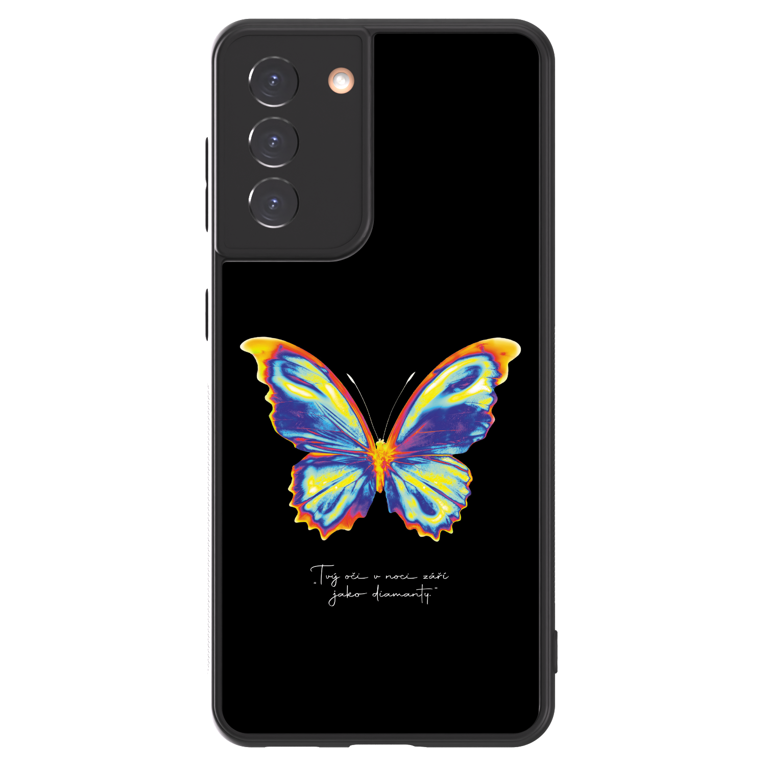 Picasee ULTIMATE CASE für Samsung Galaxy S21 5G G991B - Diamanty Black