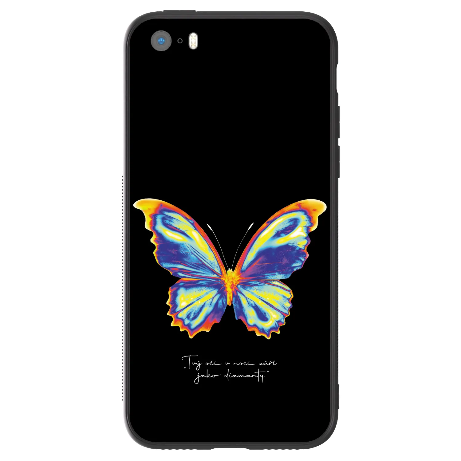 Picasee ULTIMATE CASE für Apple iPhone 5/5S/SE - Diamanty Black