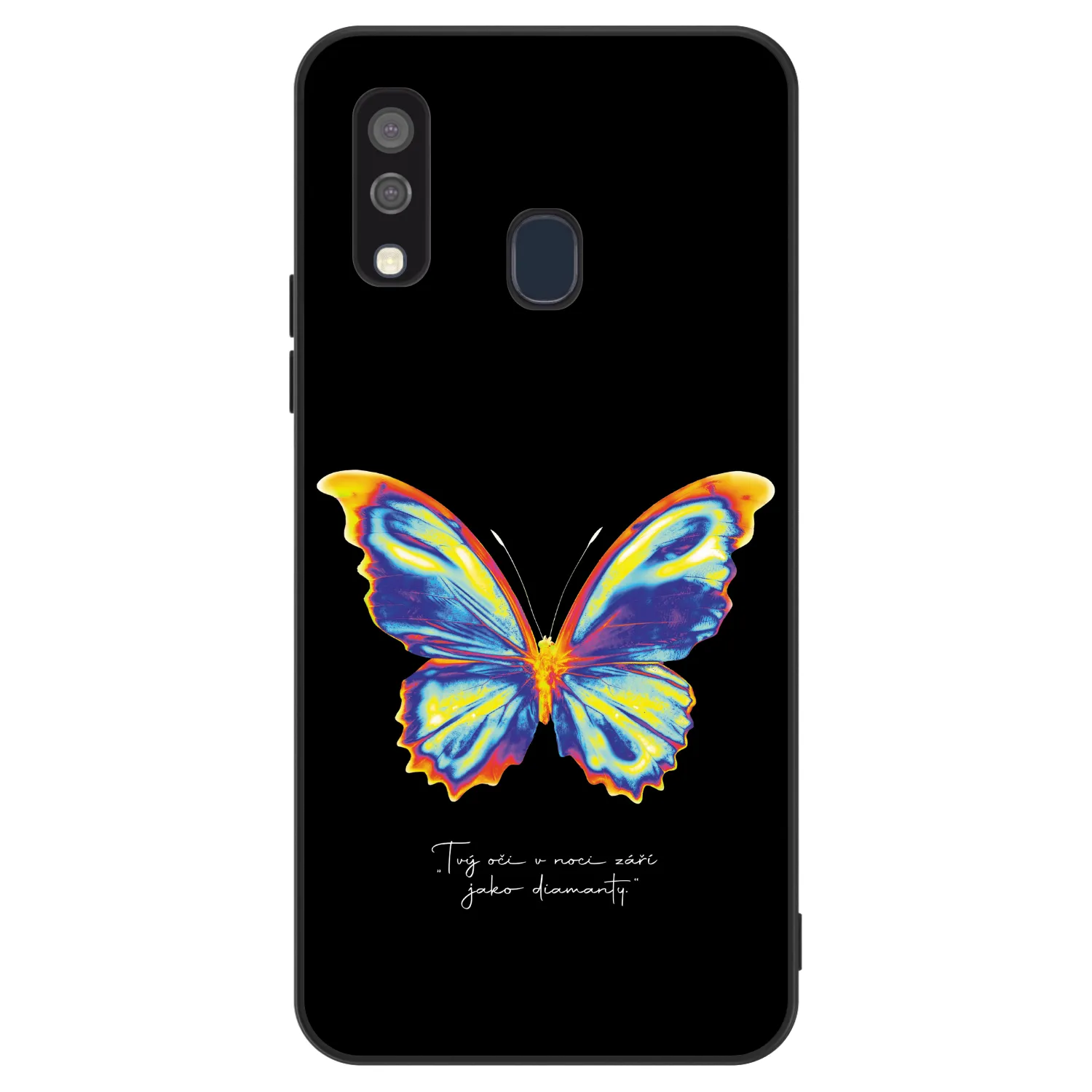 Picasee ULTIMATE CASE für Samsung Galaxy A40 A405F - Diamanty Black