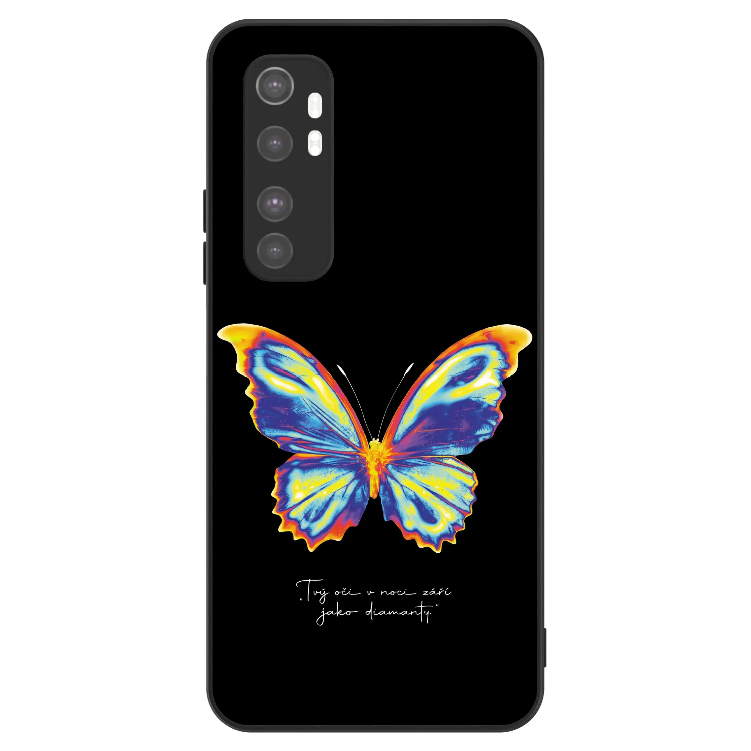 Picasee ULTIMATE CASE für Xiaomi Mi Note 10 Lite - Diamanty Black