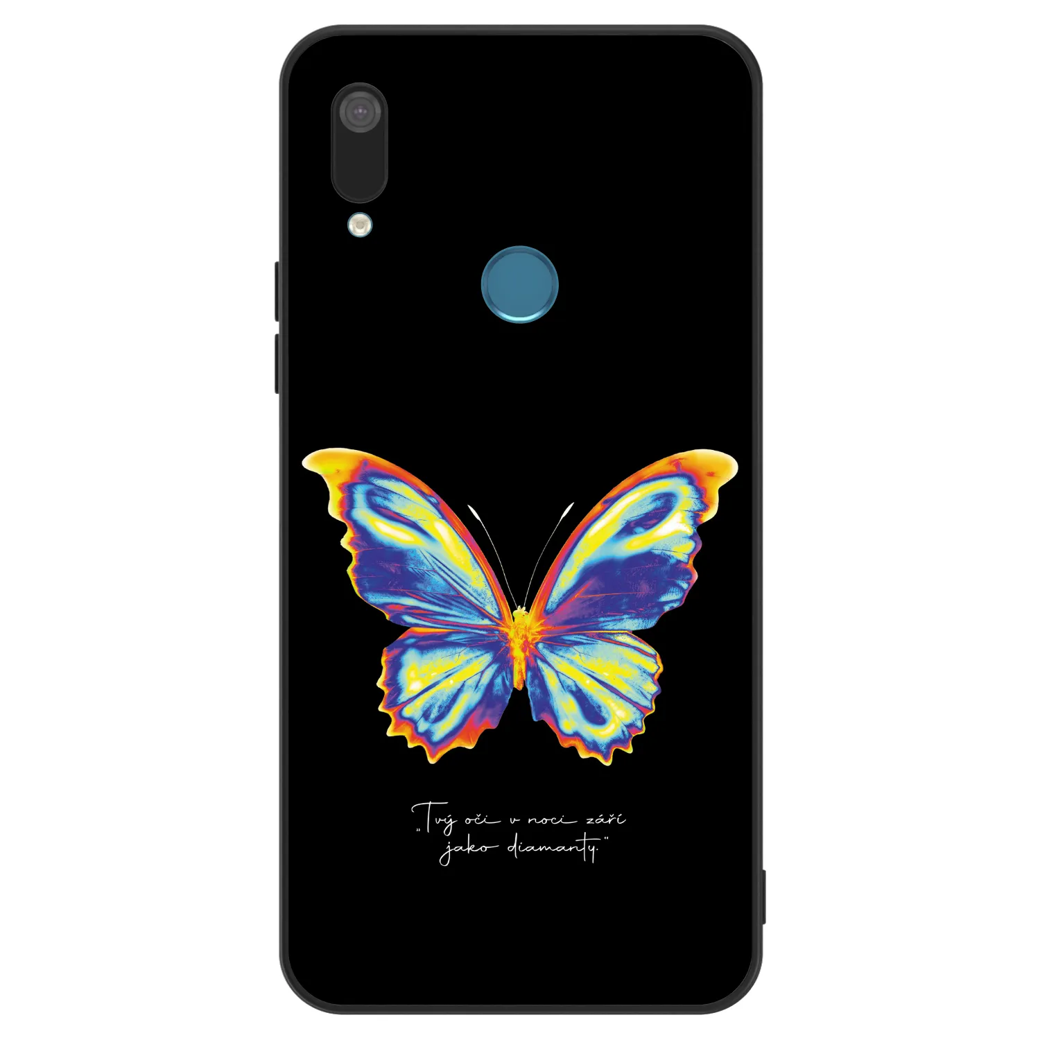 Picasee ULTIMATE CASE für Huawei Y7 2019 - Diamanty Black