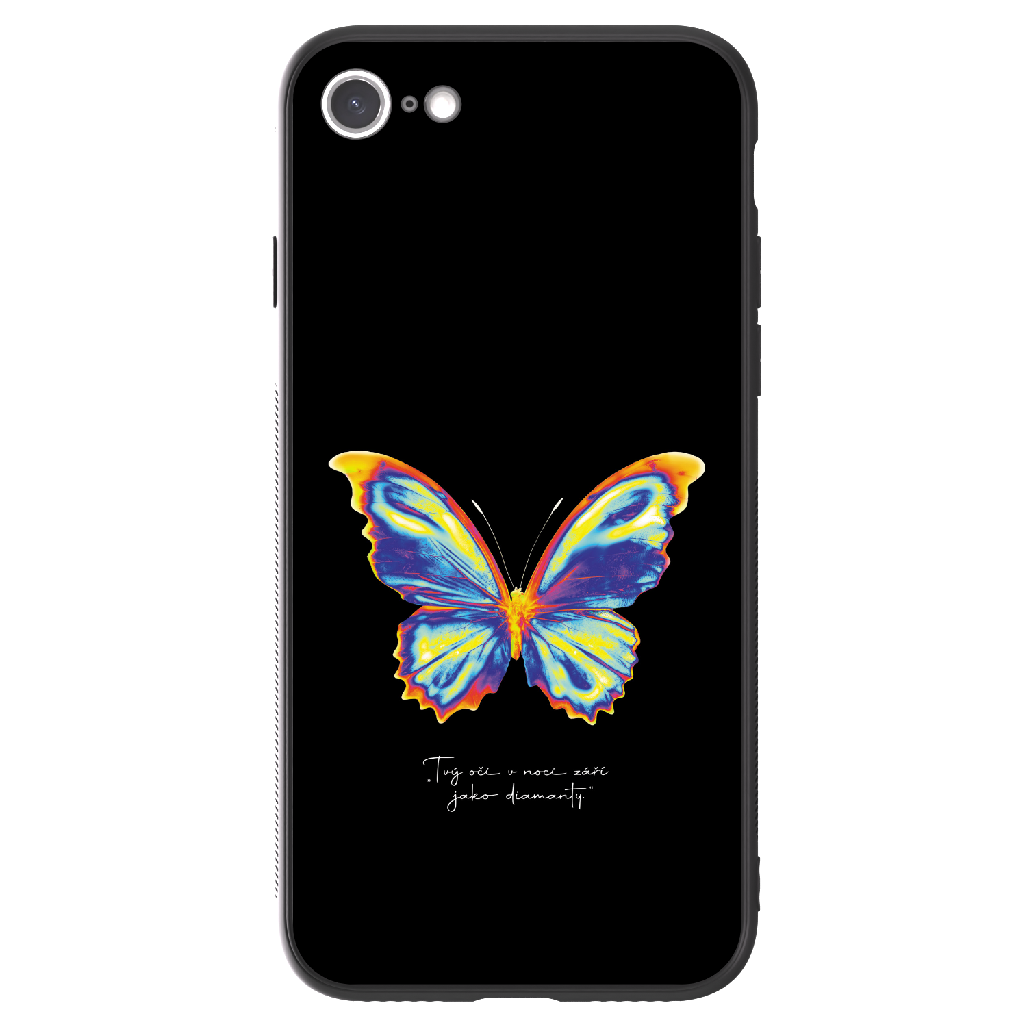 Picasee ULTIMATE CASE für Apple iPhone 8 - Diamanty Black