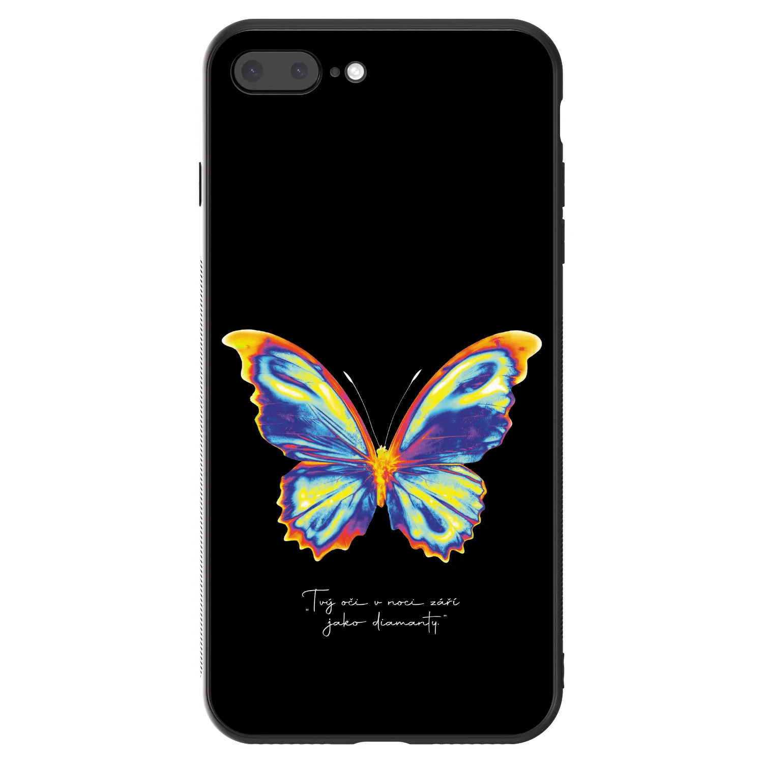 Picasee ULTIMATE CASE für Apple iPhone 8 Plus - Diamanty Black